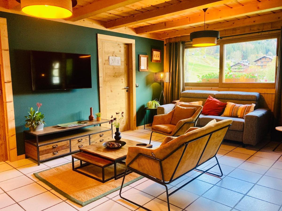 Apartment In Morzine - Ski In - Sleeps 6 المظهر الخارجي الصورة